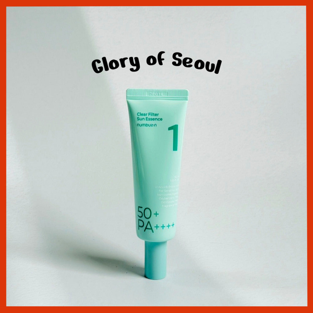 Numbuzin No.1 Clear Filter Sun Essence 1.69 fl oz/50mL [NO BOX]