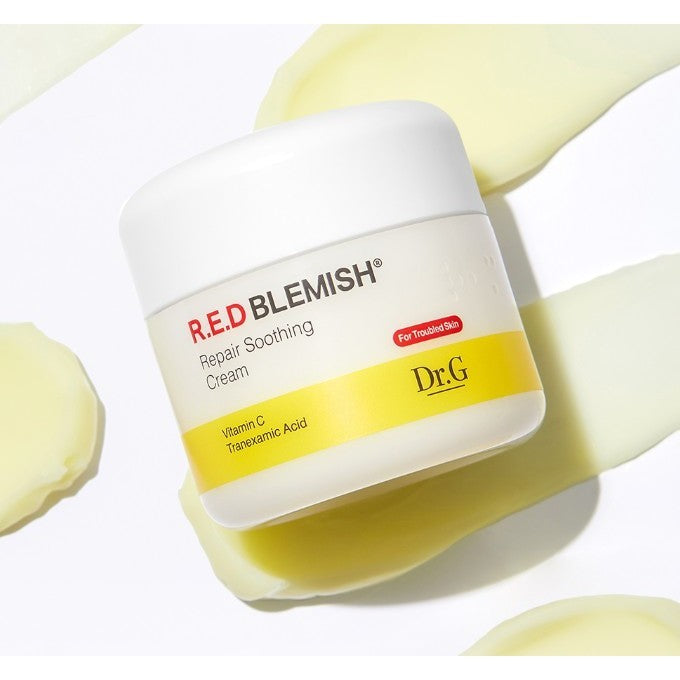 Crema Dr.G Red Blemish 50 ml (2 tipos) | Reparadora calmante / Hidratación clara