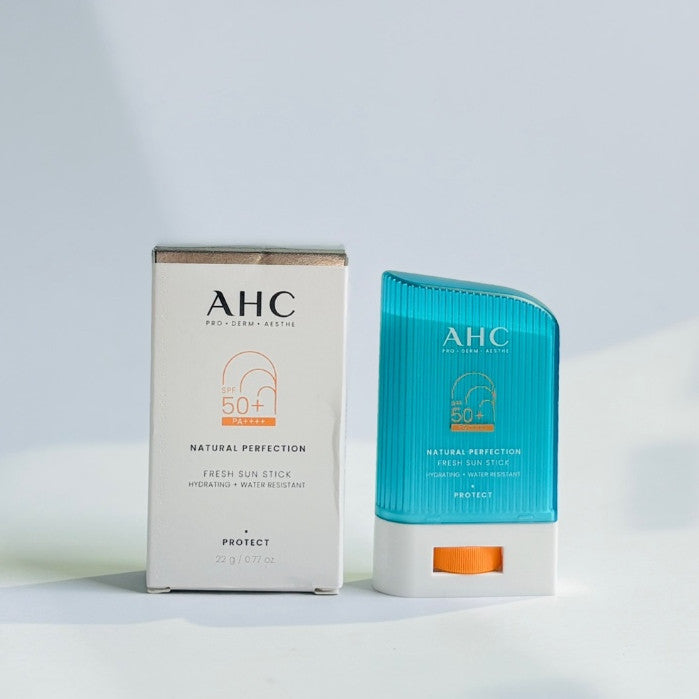 AHC Natural Perfection Double Shield Sun Stick SPF50+ PA++++, Natural Perfection Fresh Sun Stick SPF50+ PA++++, Korean Beauty UV Protect