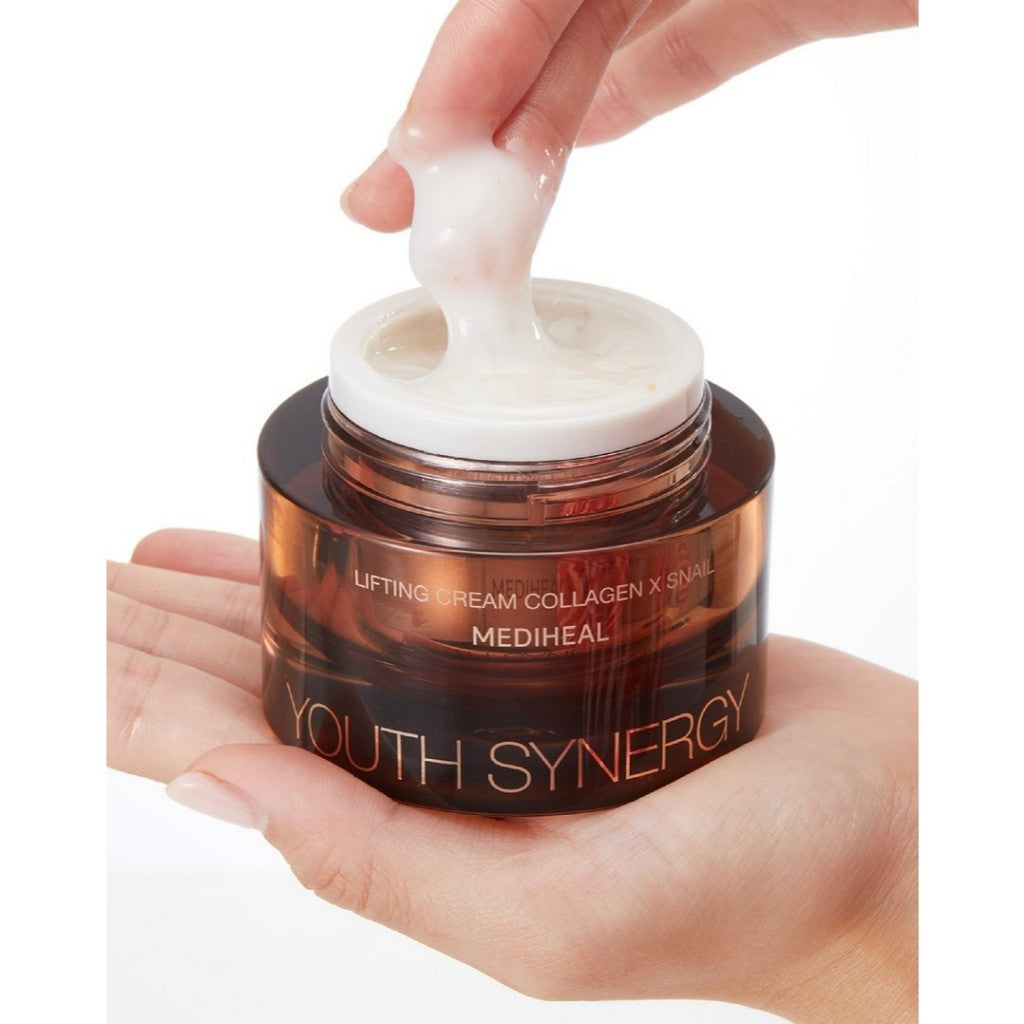 MEDIHEAL Youth Synergy Lifting Cream Collagen Snail, 50ml
