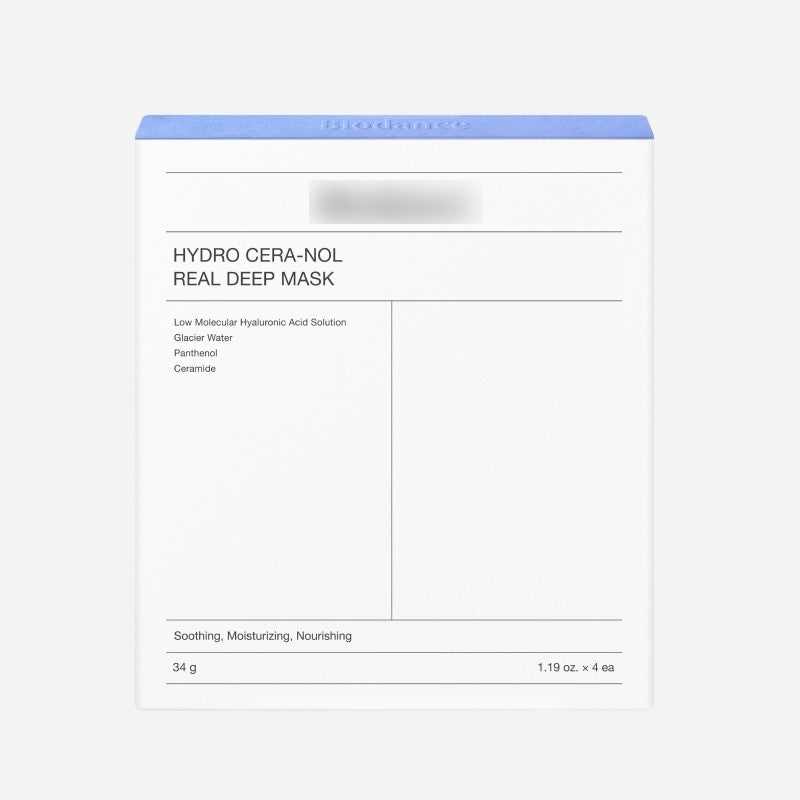 Biodance Real Deep Mask 34g x4ea 1 Box (4 options) │ Collagen / Hydro Cera-nol / Sea Kelp / Vita Niacinamide