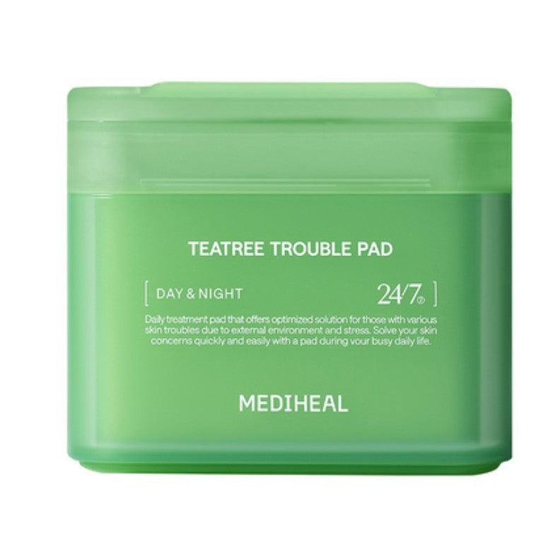 MEDIHEAL Toner Pad (100pc) (8 Types) / Watermide, Teatree, Madecassoside, Collagen, Retinol, Phyto, Vita, PDRN