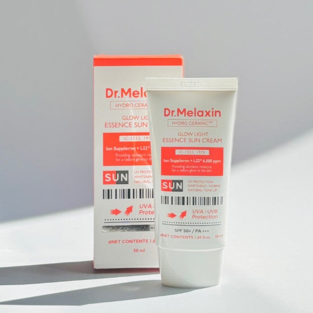 DR.MELAXIN Hydro Ceramic Waterfull Essence Sunscreen/Ceramic Tone Up Essence Sunscreen 50mL | SPF50+ PA++++