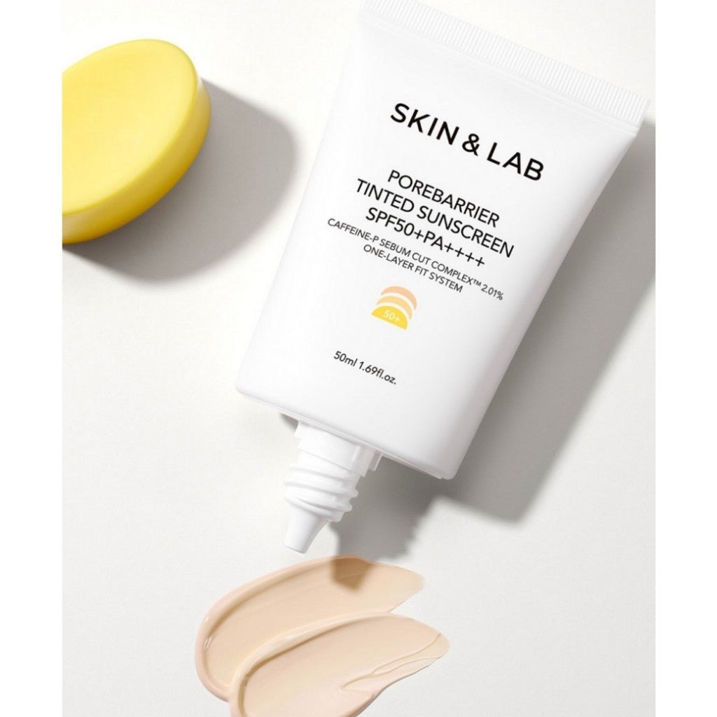 [SKIN&LAB] Porebarrier Tinted Sunscreen, 50mL | SPF50+ PA++++
