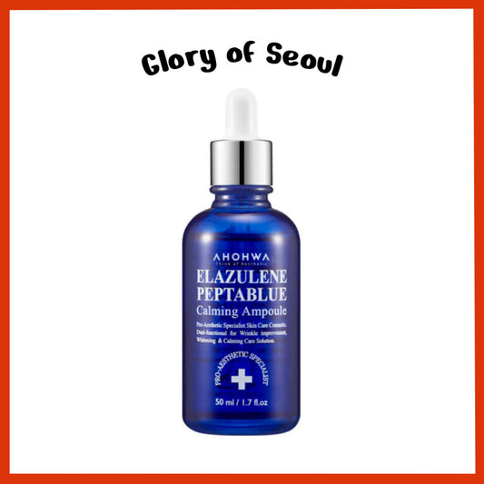 AHOHWA Elazulene Peptablue Calming Ampoule 50ml