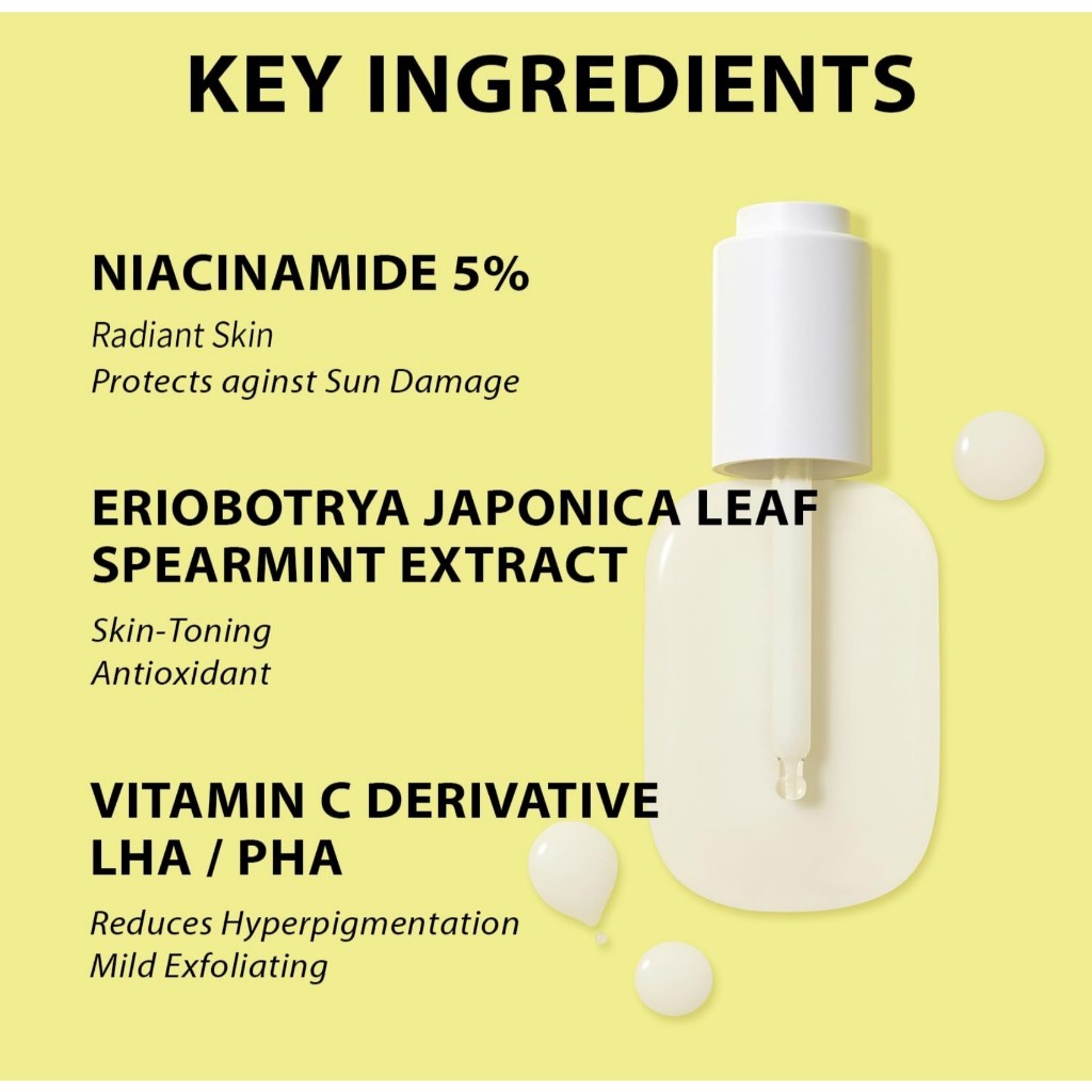 AMPLE:N Blemi Shot Serum (30mL / 50mL) – 7 Days Dark Spot Corrector Remover Serum, Niacinamide & Vitamin C