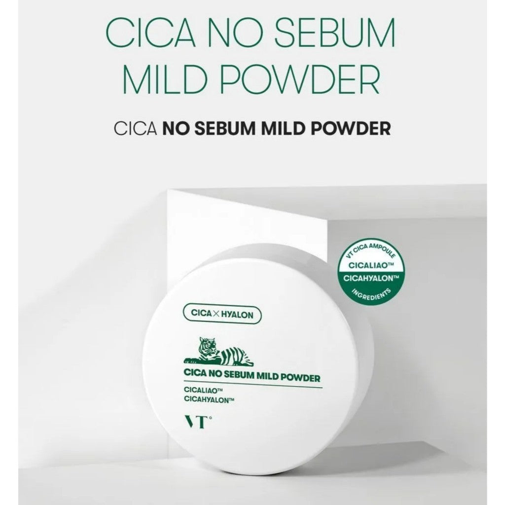 VT Cica No Sebum Powder 5g (3 Types) │ Mild / Moisture / UV