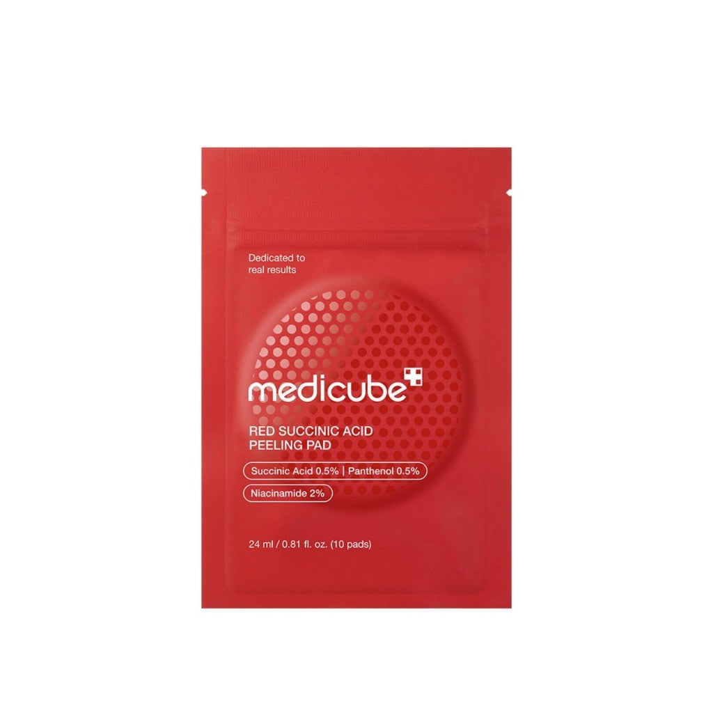 [MINI] MEDICUBE Pads Mini 10 Sheets (3 Types) │ Zero Pore Pad  / Deep Vita C Pad / Red Succinic Pad