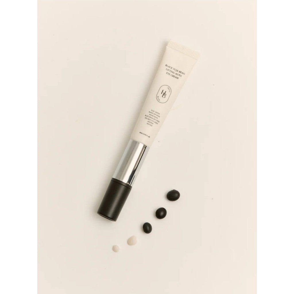 HEVEBLUE Black Yuja Bean Lifting Auto Eye Cream, 15mL