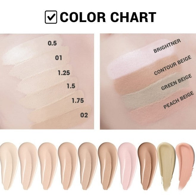 THE SAEM Cover Perfection Tip Concealer, 6.5g 10 Colores