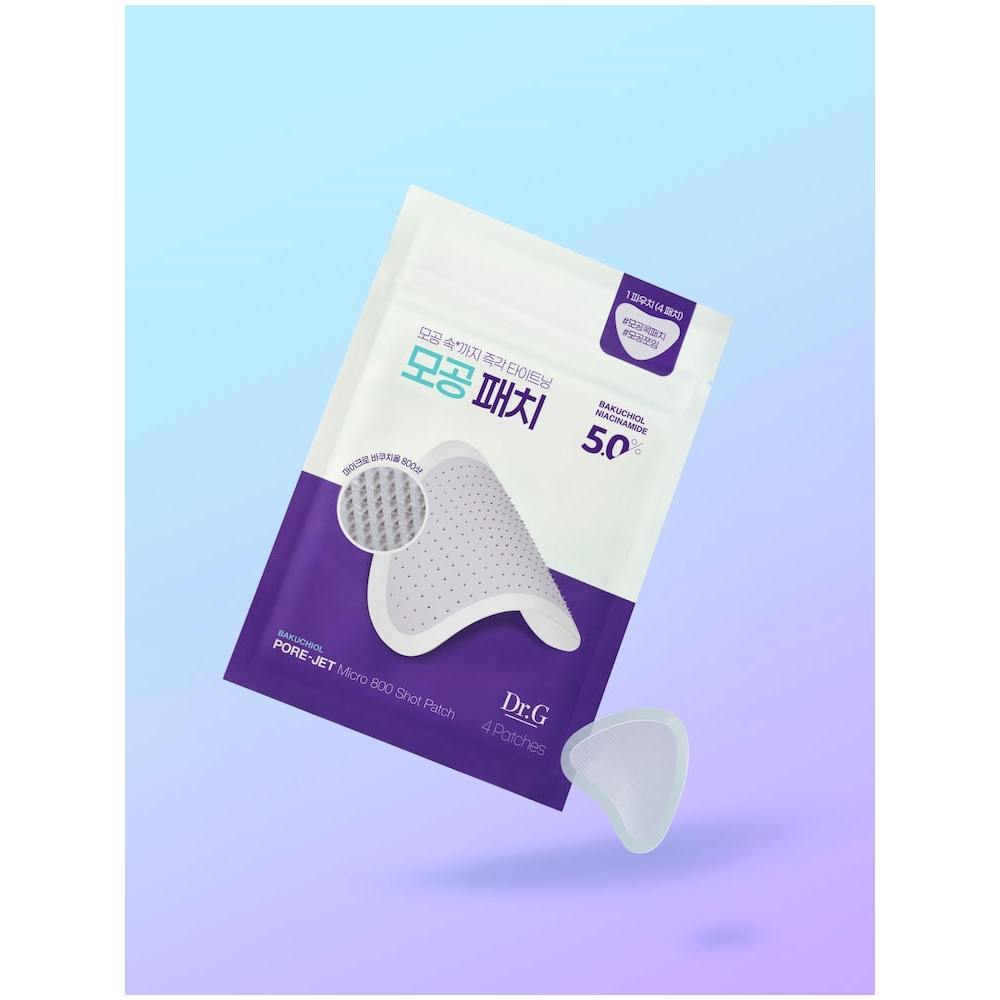 DR.G Bakuchiol Pore-Jet Micro 800 Shot Patch 4pcs