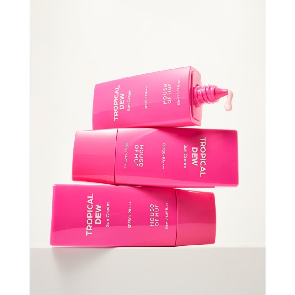 HOUSE OF HUR Weightless Sun Fluid 50ml,  Tropical Dew Sunscreen 50ml
