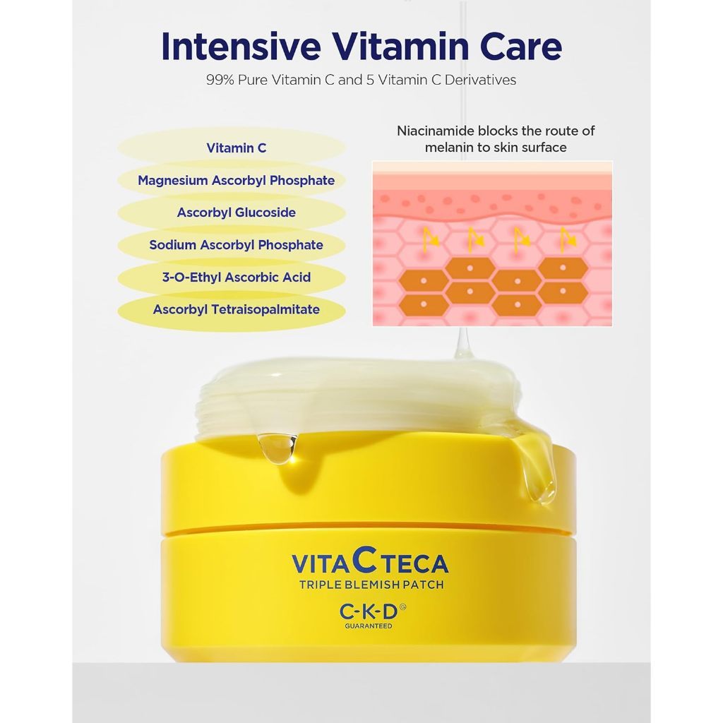 CKD Vita C Tec a Triple Blemish Patch 60 Sheets