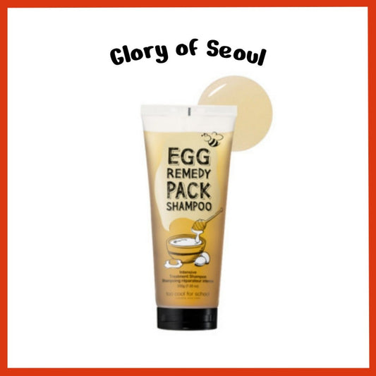 Too Cool For School Egg Remedy Hair Pack Shampoo, 200g