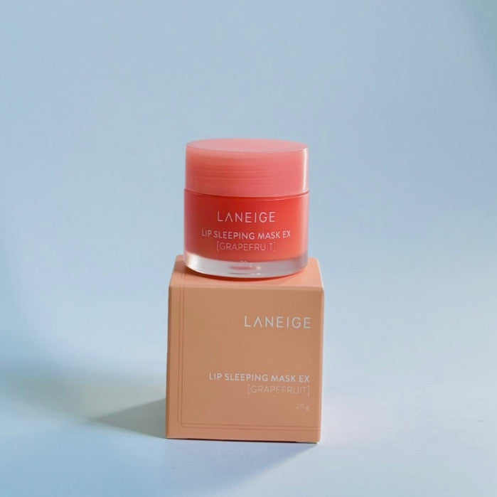 LANEIGE Lip Sleeping Mask, 20g (Grapefruit / Apple lime / Mint choco / Vanilla / Mango / Gummy bear/ Sweet candy / Peach iced tea)