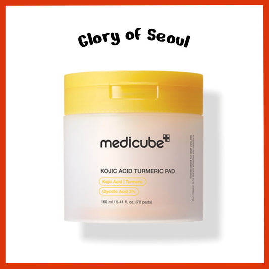 [NEW] MEDICUBE Kojic Acid Turmeric Pad 70pads, 160ml