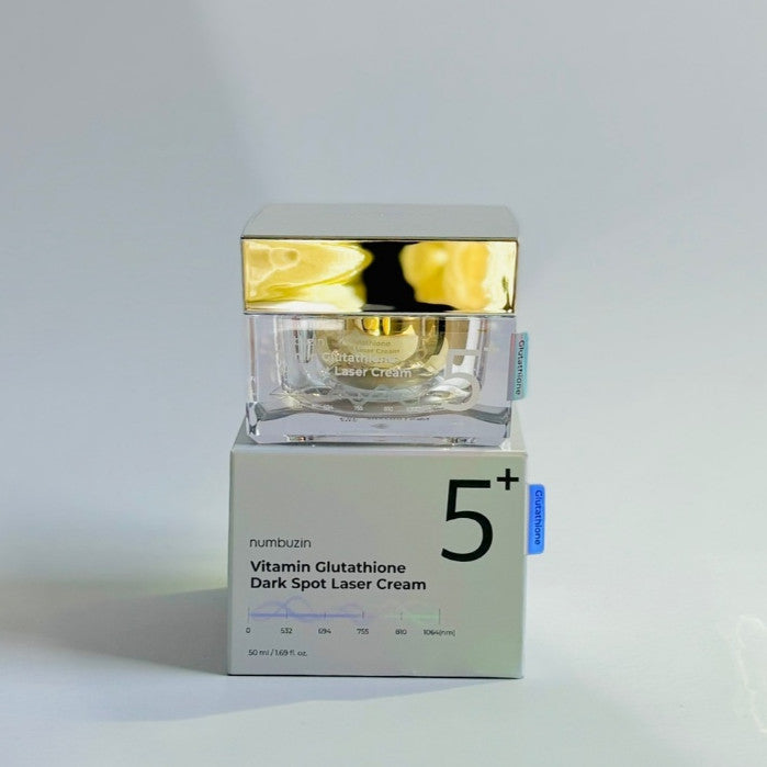 Crema láser para manchas oscuras Numbuzin No.5 con vitamina y glutatión 50 ml