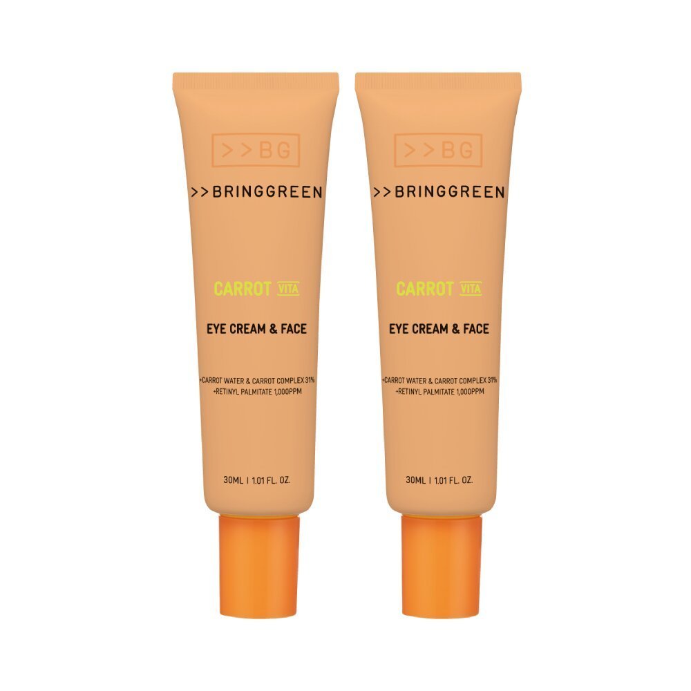 BRING GREEN Carrot Vita Eye Cream & Face 30ml
