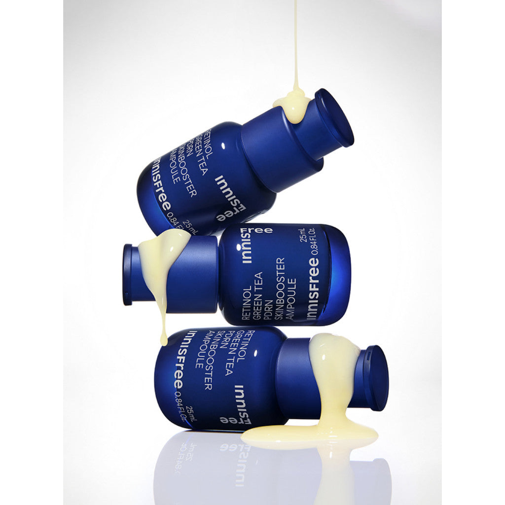 INNISFREE Retinol Green Tea PDRN Skinbooster Ampoule (25mL / 40mL)