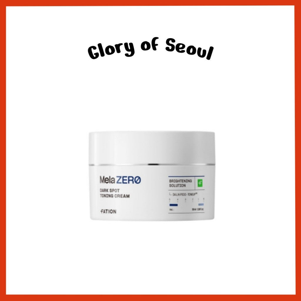 [FATION] Mela Zero Dark Spot Toning Cream, 50mL