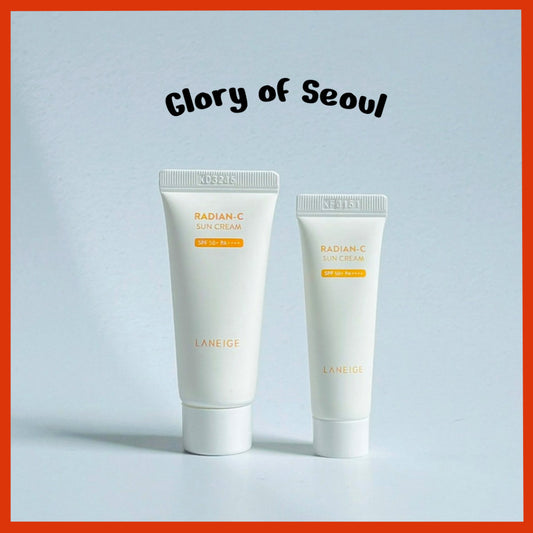 [MINI] LANEIGE Racian-c suncream PA++++ SPF50 20ml,10ML
