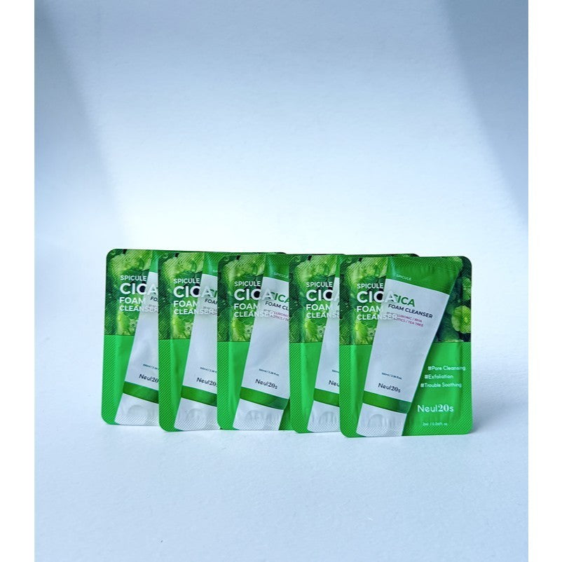 [SAMPLE SET] NEUL20s Spicule Foam Cleanser 5ea