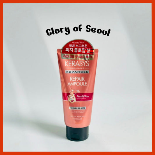 Kerasys Advanced Hair Pack Treatment Mask Peach 300ml