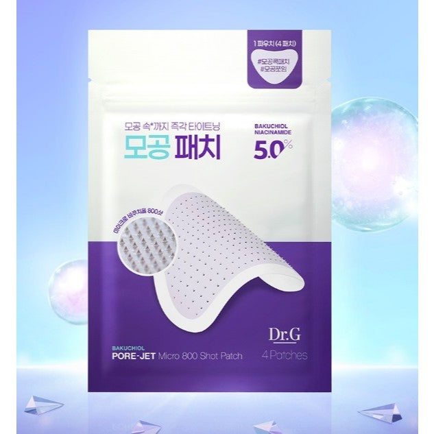 DR.G Bakuchiol Pore-Jet Micro 800 Shot Patch 4pcs
