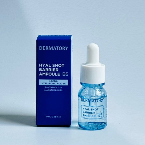[MINI] Dermatory Hyal Shot Barrier Ampoule B5 10ML / Dermatory Hyal Shot Barrier Cream B5 10ml