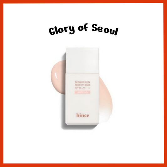 Hince Second Skin Tone Up Base 3 Colors 35ml
