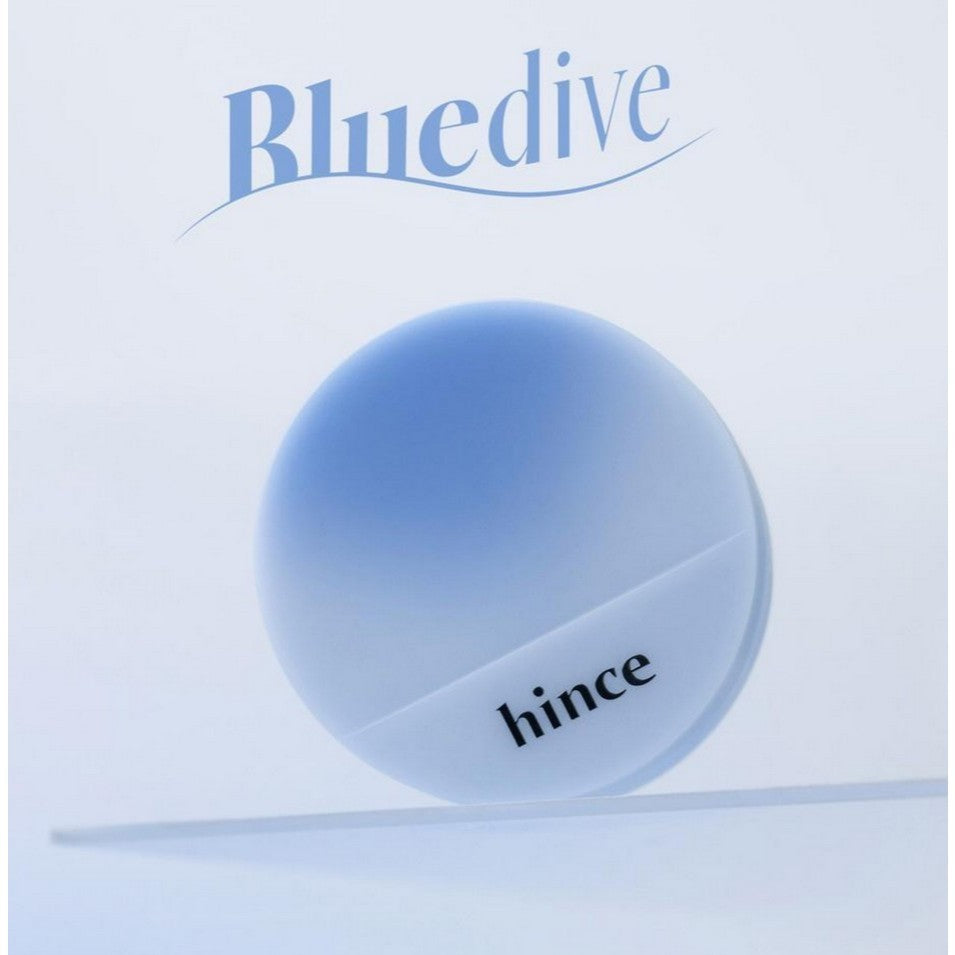 [Limited Edition] Hince Mesh Matte Cushion Blue Dive Edition (original + refill + key ring pouch)