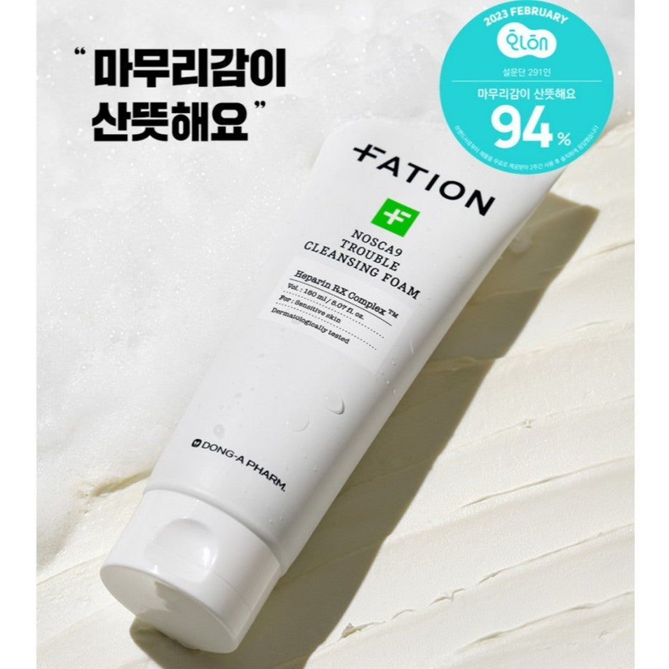 [FATION] Nosca9 Trouble Cleansing Foam, 150mL