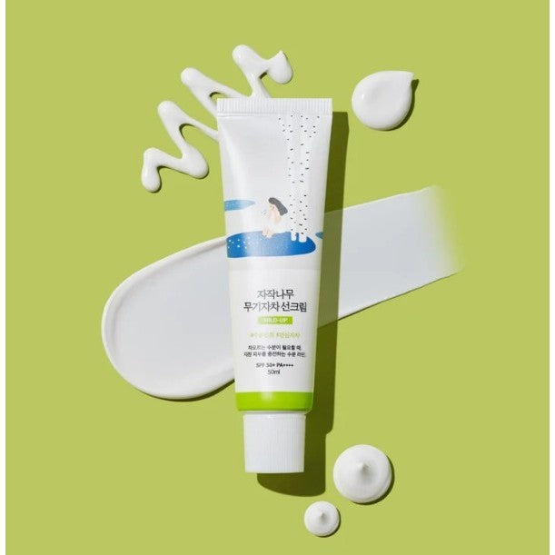 ROUND LAB Birch Juice Mild-Up Sunscreen 50mL  SPF 50+, PA++++