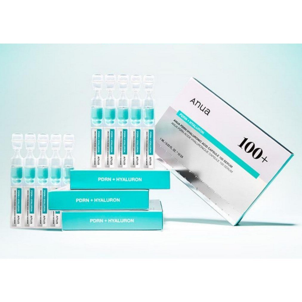 ANUA PDRN Hyaluronic Acid Capsule 100 Serum 1ml  (2 Options)