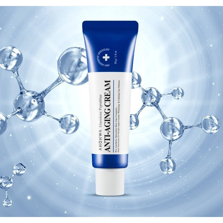 AHOHWA Elazulene Peptablue Anti-Aging Cream 50g