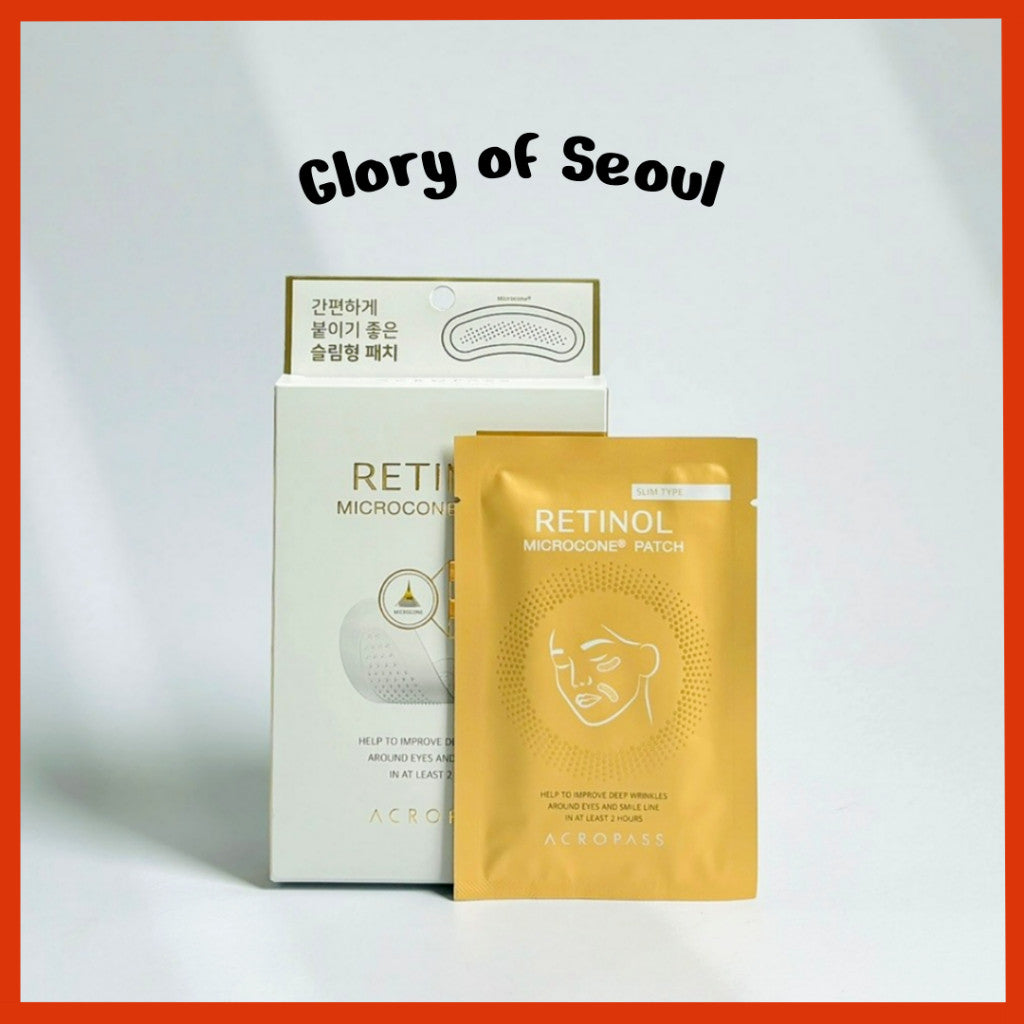 ACROPASS Slim Retinol Microcone® Patch (1 box = 3 pouches)