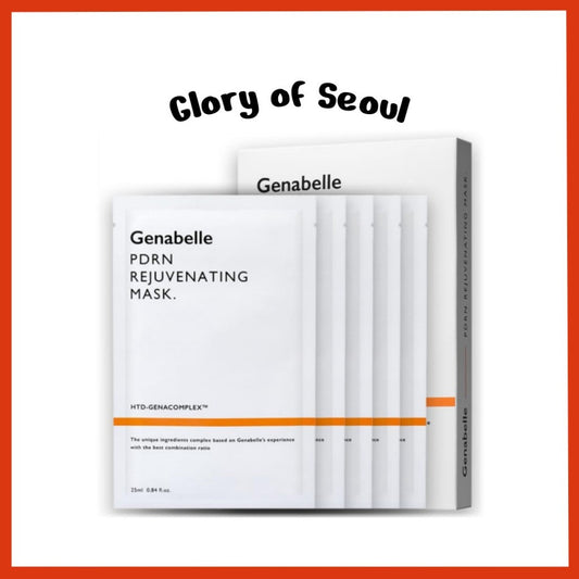 Genabelle PDRN Rejuvenating Mask Sheet, 5 Sheets/1box