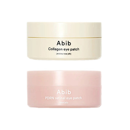 Abib Eye Patch, 60 Pieces (2 Types) | Collagen Jericho Rose Jelly / PDRN Retinal Glow
