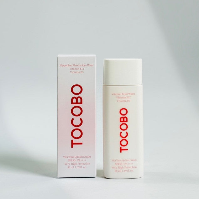 TOCOBO Bio Watery Suncream, Cotton Soft Sunstick, Vita Tone Up Suncream SPF50+ PA++++