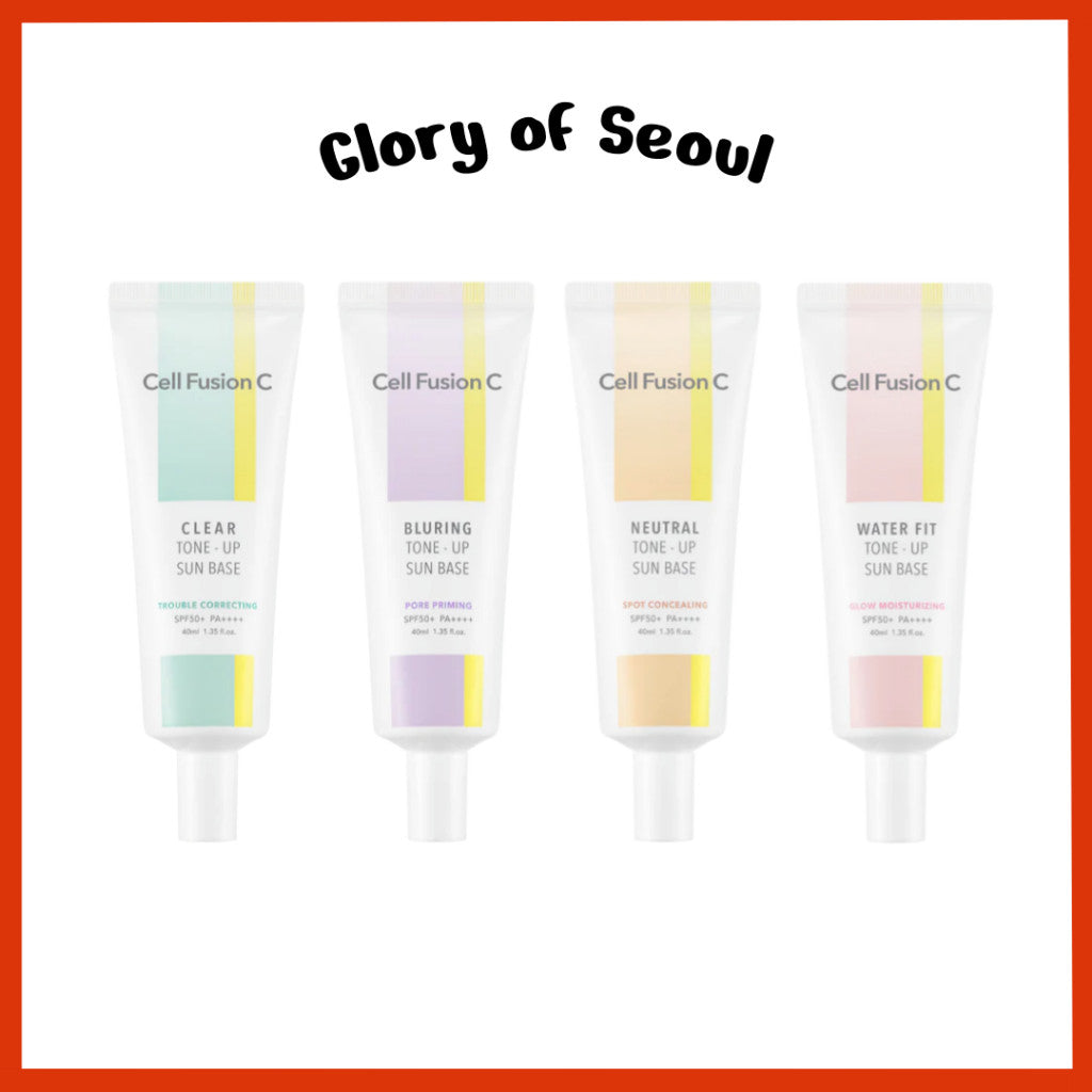 Cell Fusion C Tone-Up Sun Base SPF 50+ PA++++ 40ml (4 colores)