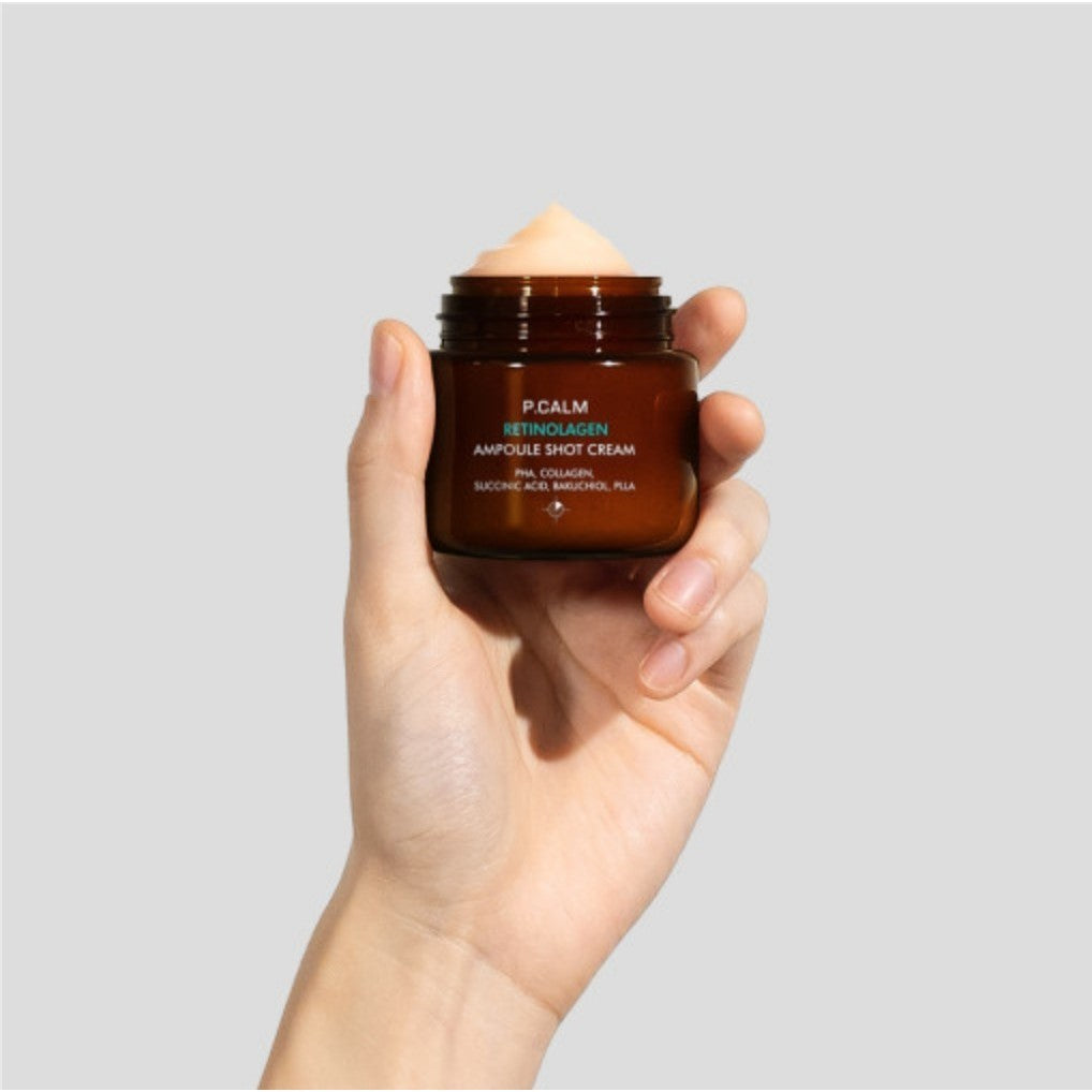 P.CALM Retinolagen Ampoule Shot Cream, 60mL