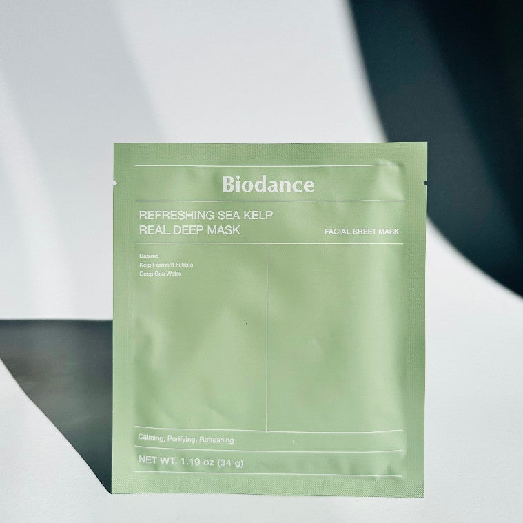 Biodance Mask Pack 1 Sheet (4 Types) │ Bio-Collagen / Cera-nol / Refreshing Sea Kelp / Radiant Vita Niacinamide