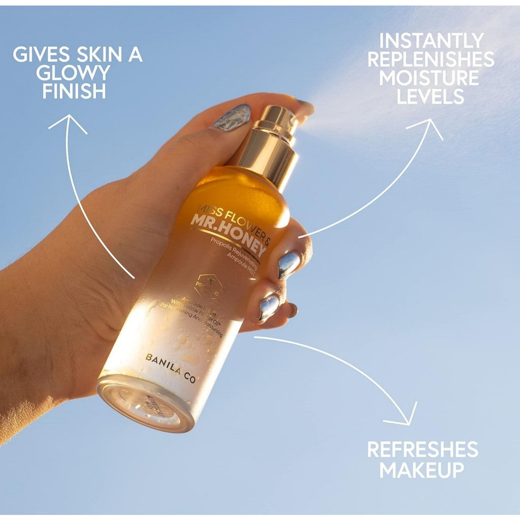 BANILA CO Miss Flower & Mr Honey Propolis Rejuvenating Ampoule Mist, 99mL