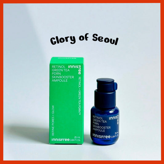 INNISFREE Retinol Green Tea PDRN Skinbooster Ampoule (25mL / 40mL)