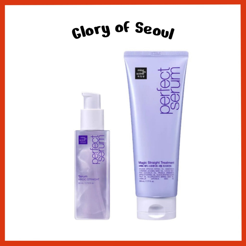 [NEW] Mise en scene Perfect Magic Straight (Serum, 80mL / Treatment, 230mL)