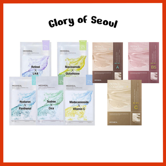 (New)Mediheal Derma Synergy/Seal Lifting Sheet Mask 8Type 1Sheet