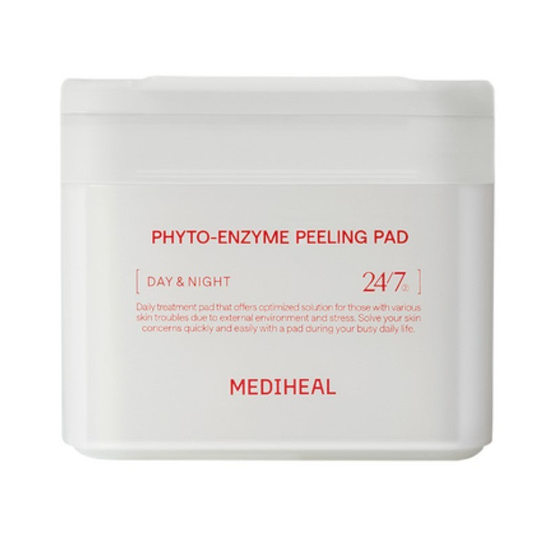 MEDIHEAL Toner Pad (100pc) (8 Types) / Watermide, Teatree, Madecassoside, Collagen, Retinol, Phyto, Vita, PDRN