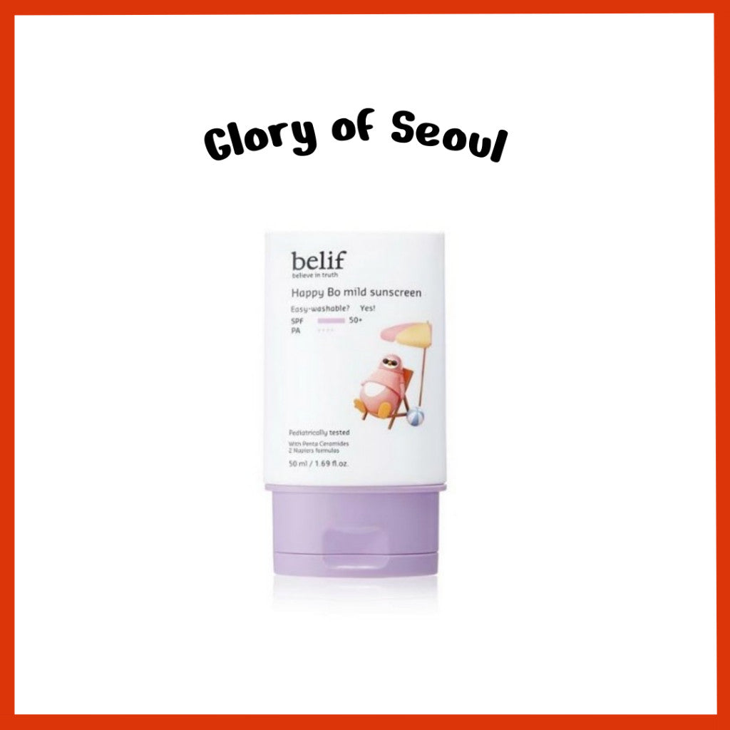 BELIF Happy Bo Mild Sunscreen 50mL