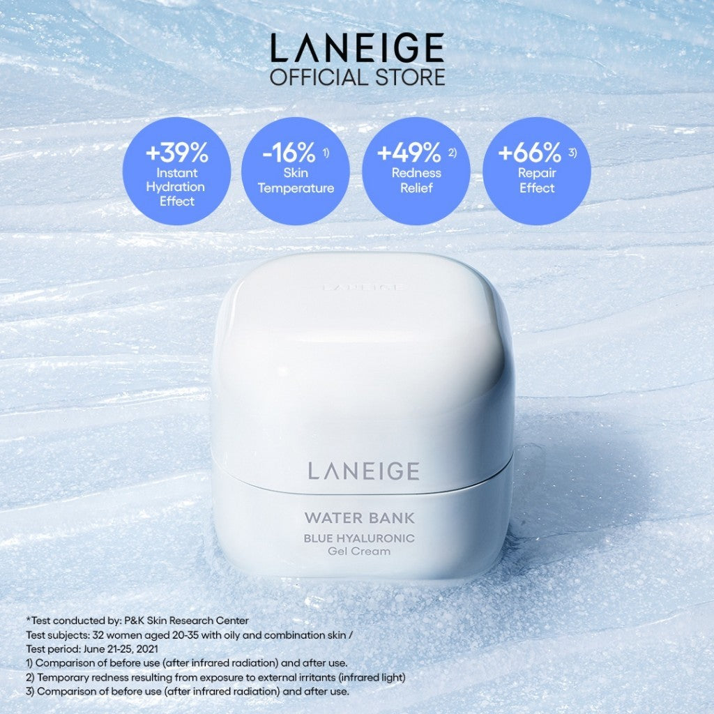 [Limited Edition] Laneiga x Hello Kitty Water Bank Blue Hyaluronic Gel Cream 50ml ( + Free Keyring)
