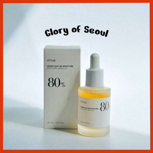 ANUA Heartleaf 80% Moisture Soothing Ampoule 30ml